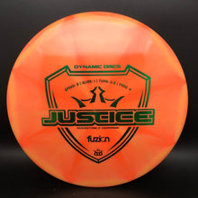 Load image into Gallery viewer, Dynamic Discs Fuzion Burst Justice - stock