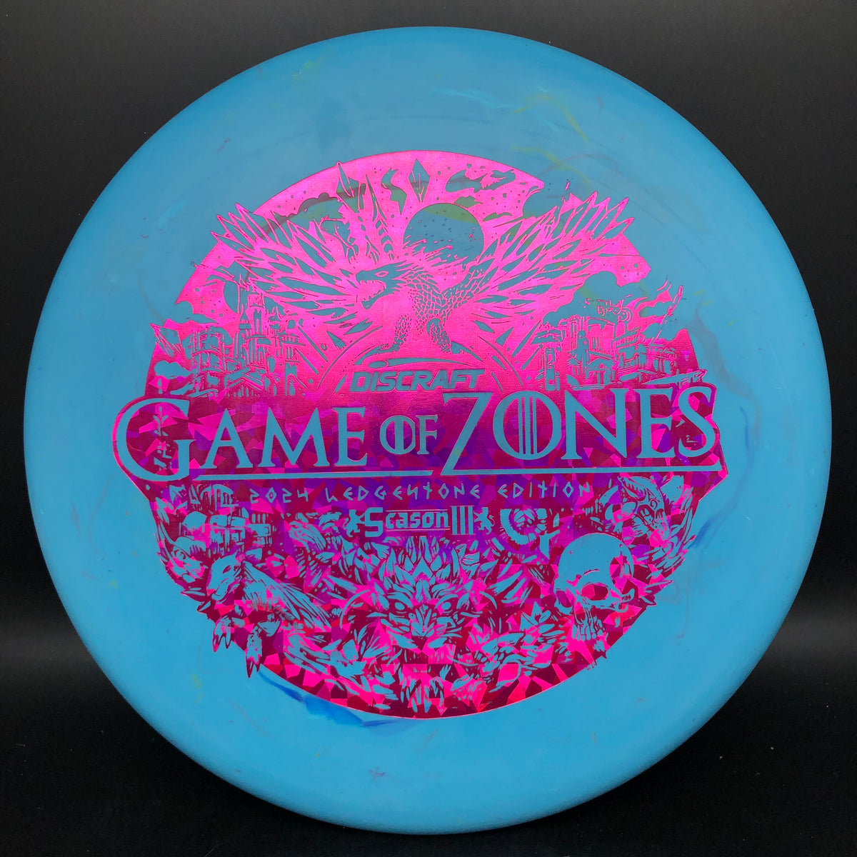 Discraft Jawbreaker Glo Game of Zones Ledgestone S3 Maverick Disc Golf