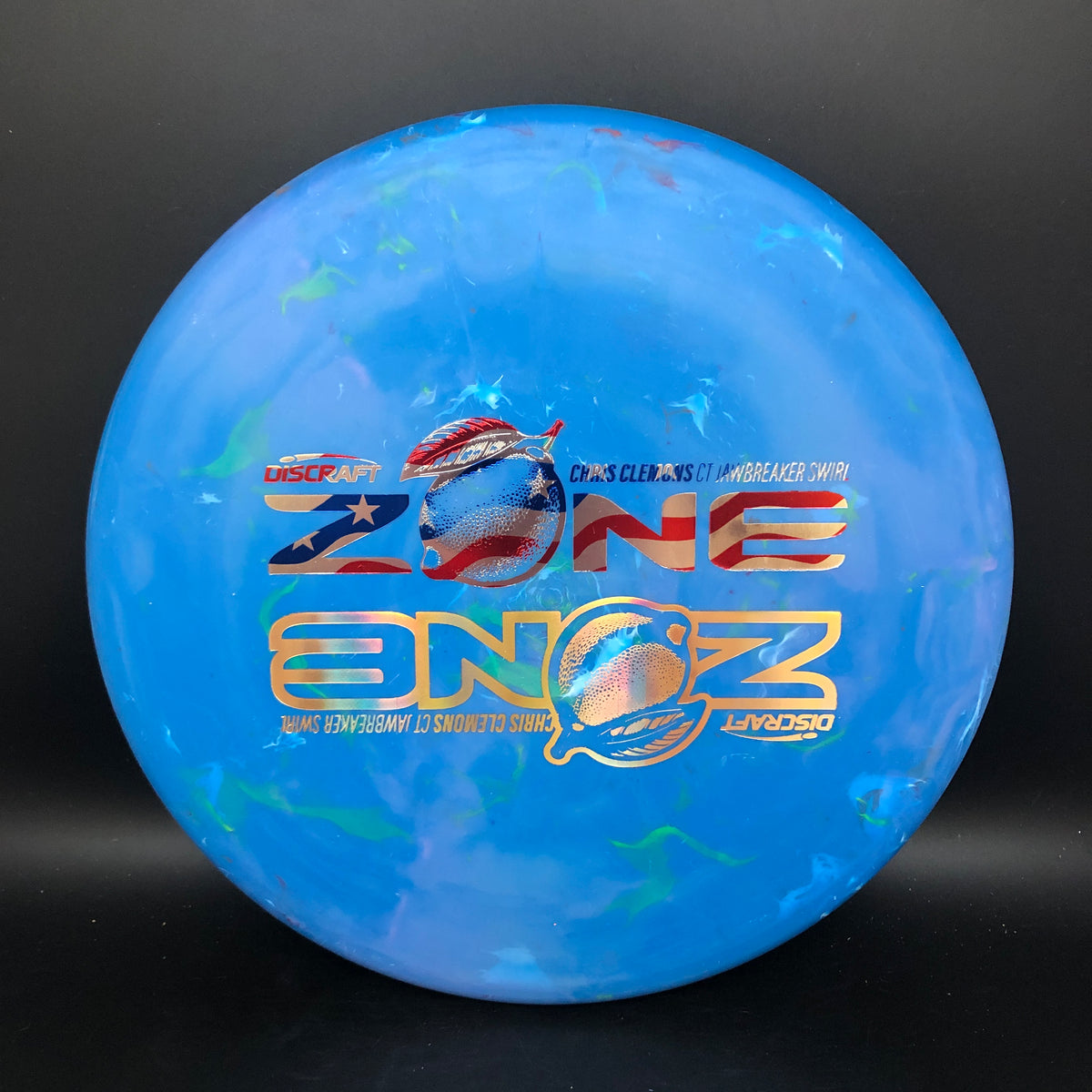 Discraft CT Jawbreaker Swirl Zone Clemons – Maverick Disc Golf