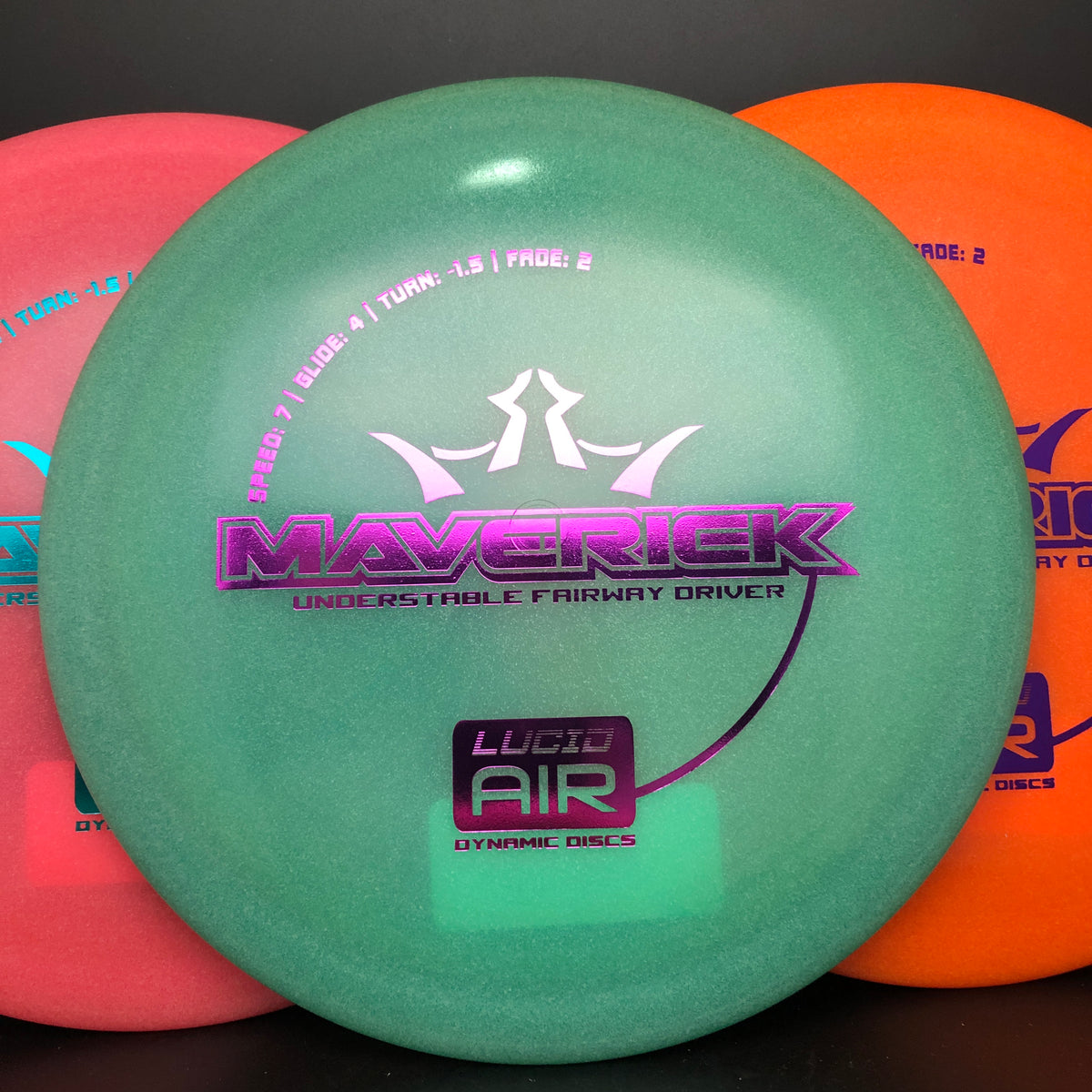 Dynamic Discs Lucid Air Maverick - stock - Maverick Disc Golf