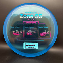 Load image into Gallery viewer, Discraft CryZtal FLX Zone SS Directions Stamp
