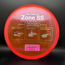 Load image into Gallery viewer, Discraft CryZtal FLX Zone SS Directions Stamp