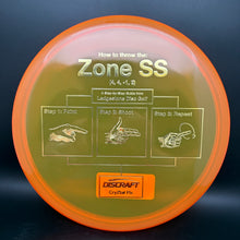 Load image into Gallery viewer, Discraft CryZtal FLX Zone SS Directions Stamp