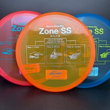 Load image into Gallery viewer, Discraft CryZtal FLX Zone SS Directions Stamp