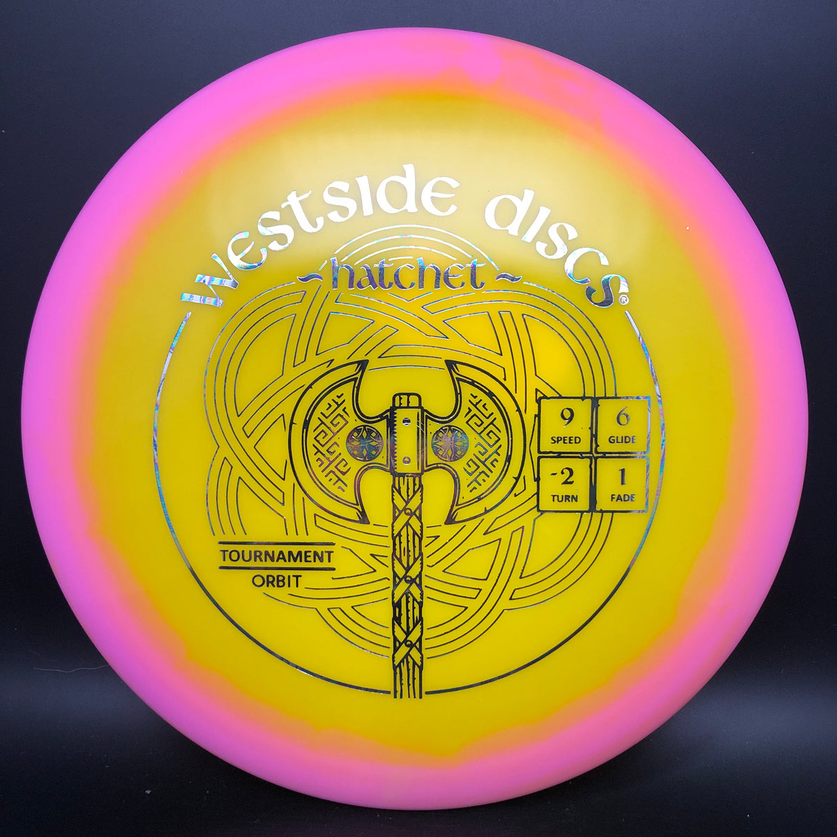 Westside Discs Tournament Orbit Hatchet stock Maverick Disc Golf