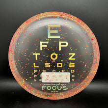 Load image into Gallery viewer, Discraft CryZtal FLX Confetti Focus eye chart