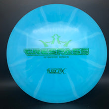 Load image into Gallery viewer, Dynamic Discs Fuzion-X Burst Trespass - bar stamp