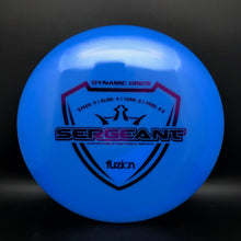 Load image into Gallery viewer, Dynamic Discs Fuzion Sergeant - stock