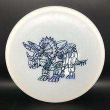 Load image into Gallery viewer, Dino Discs Egg Shell Glow Triceratops - robot stamp
