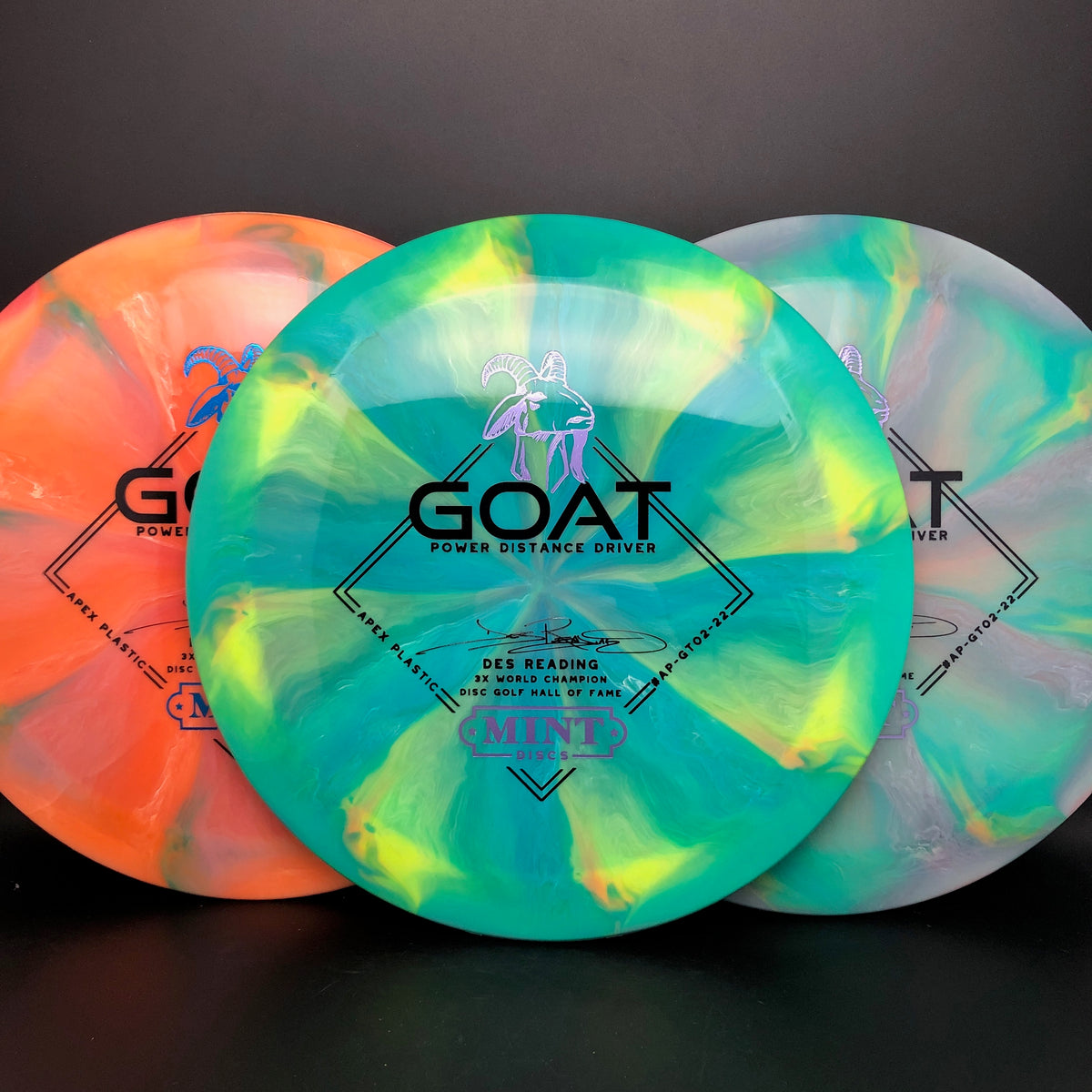 Mint Discs Apex Swirl Goat - #AP-GT02-22 – Maverick Disc Golf