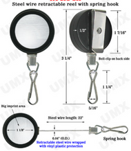 Load image into Gallery viewer, Retractable Belt / Badge / Keys / Towel Reel