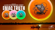 Load image into Gallery viewer, Dynamic Discs Lucid Moonshine Orbit EMac Truth (New) - Walleye