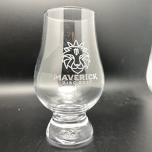 Load image into Gallery viewer, Glencairn Whiskey Glass - Maverick lion logo
