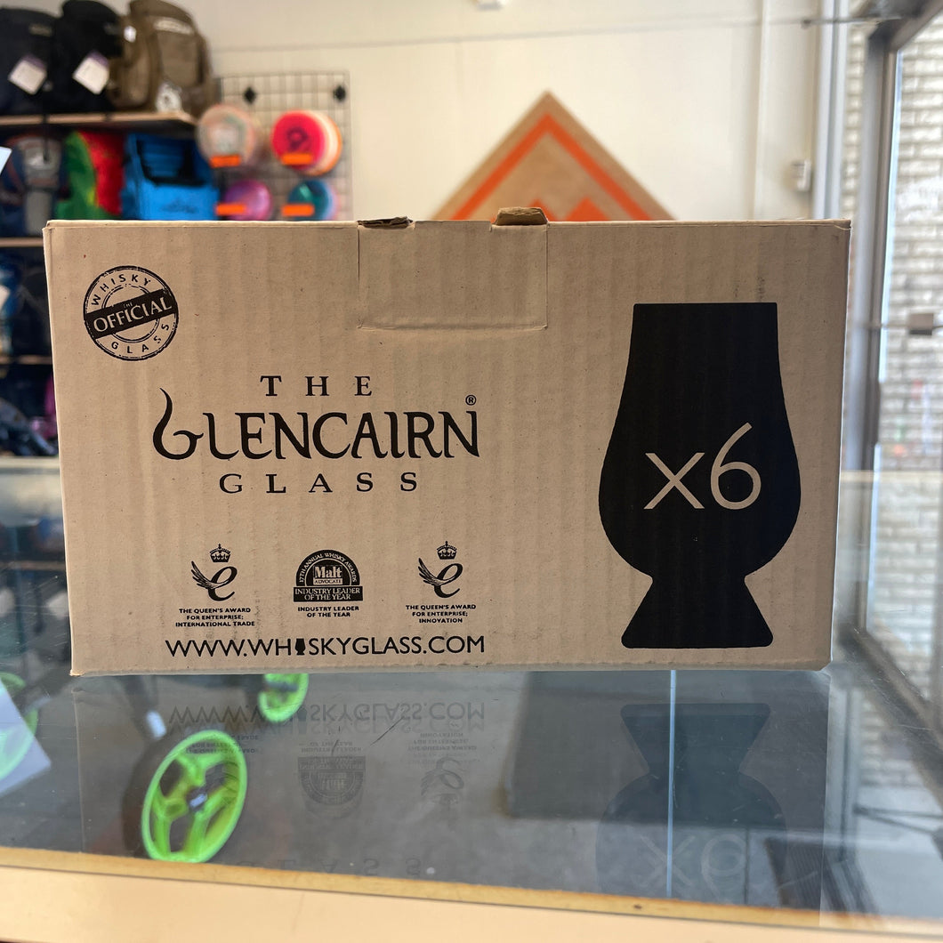 Glencairn Whiskey Glass Case - Maverick Disc Golf lion logo
