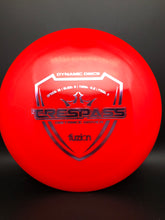 Load image into Gallery viewer, Dynamic Discs Fuzion Trespass - stock