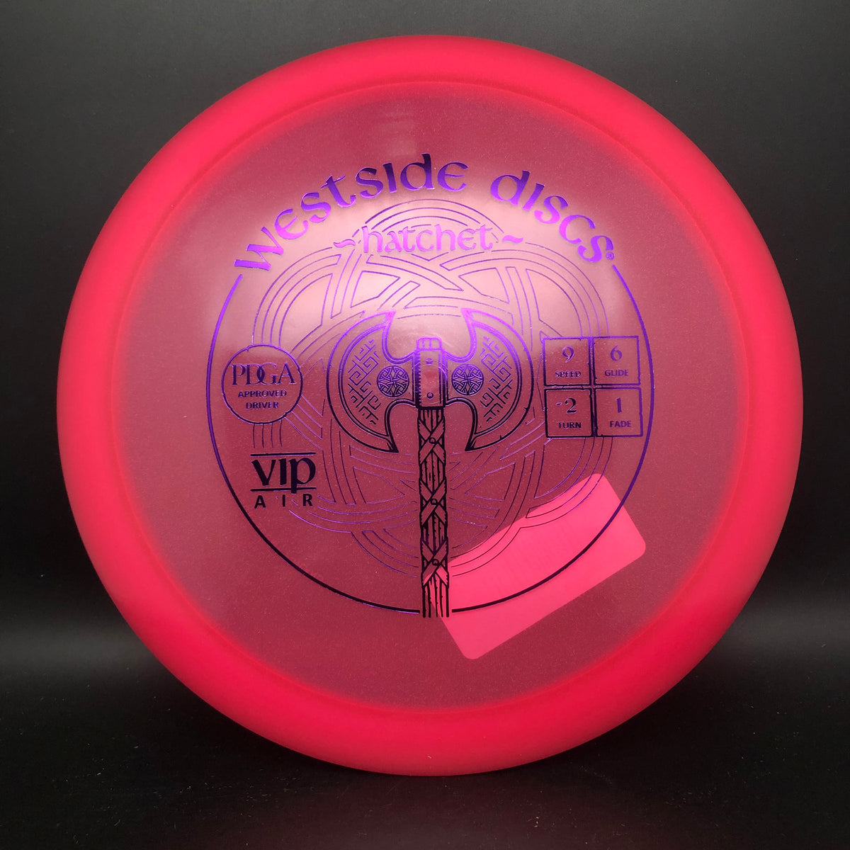 Westside Discs VIP Air Hatchet stock Maverick Disc Golf