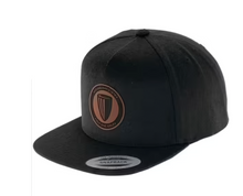 Load image into Gallery viewer, DGA LEATHER PATCH FLAT BILL PREMIUM SNAPBACK