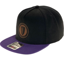Load image into Gallery viewer, DGA LEATHER PATCH FLAT BILL PREMIUM SNAPBACK