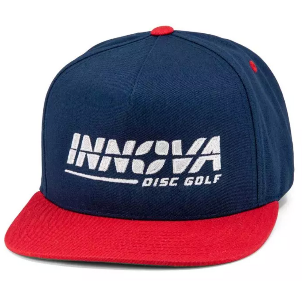 Innova Burst Flatbill Snapback hat cap