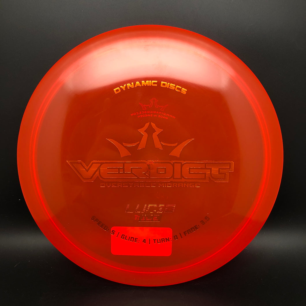 Dynamic Discs Lucid Ice Verdict - stock