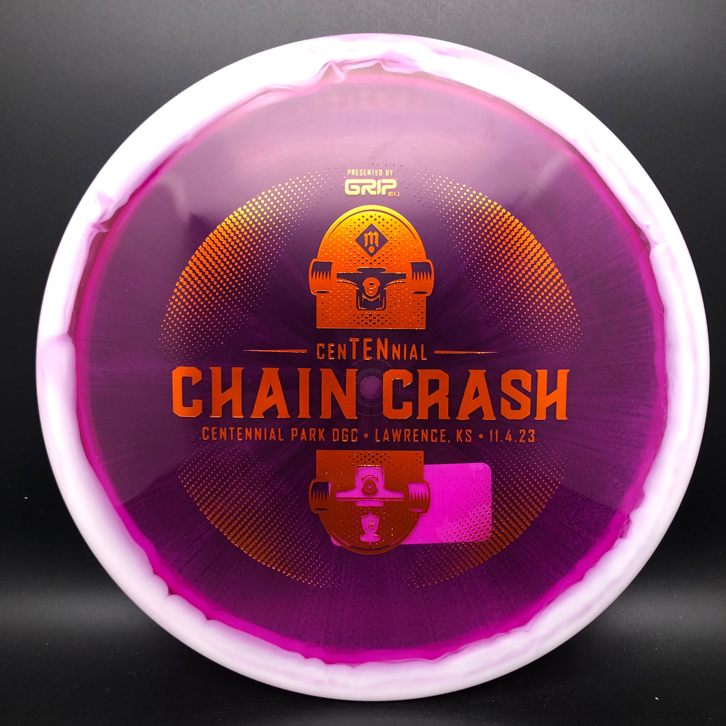 Dynamic Discs Lucid Ice Orbit Justice - CenTENnial skateboard