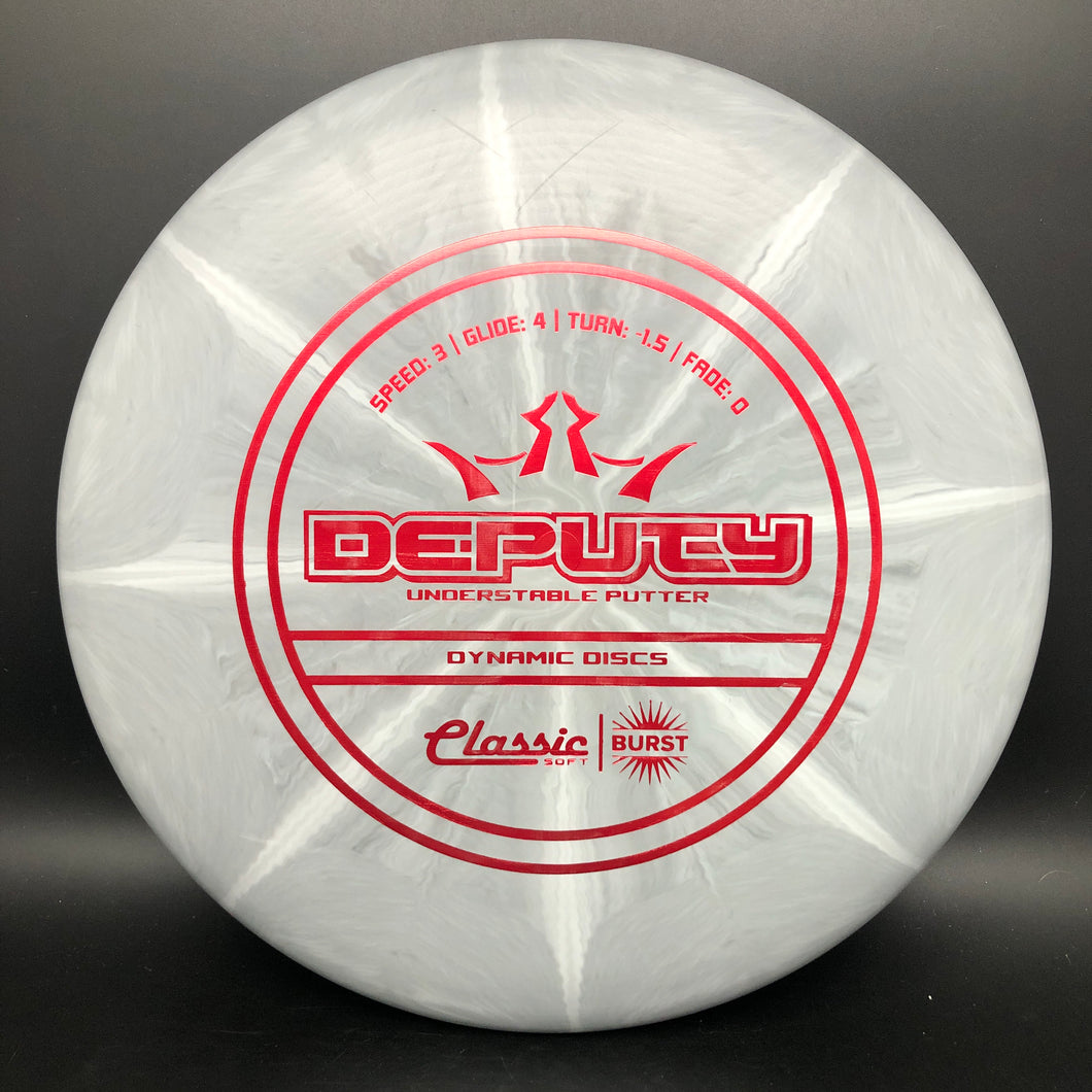 Dynamic Discs Classic Soft Burst Deputy - stock