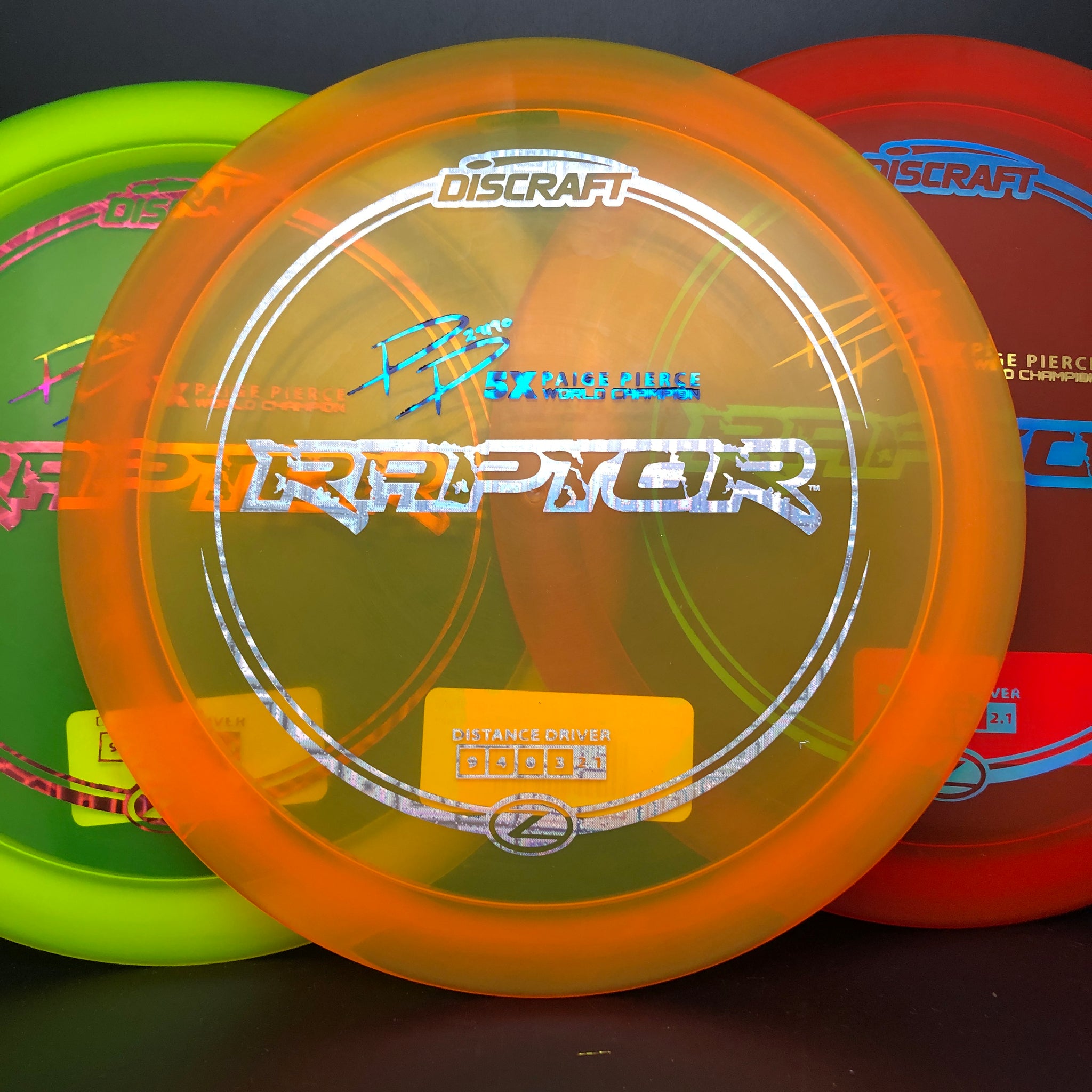 Discraft Z Raptor - 2-foil PP Signature – Maverick Disc Golf