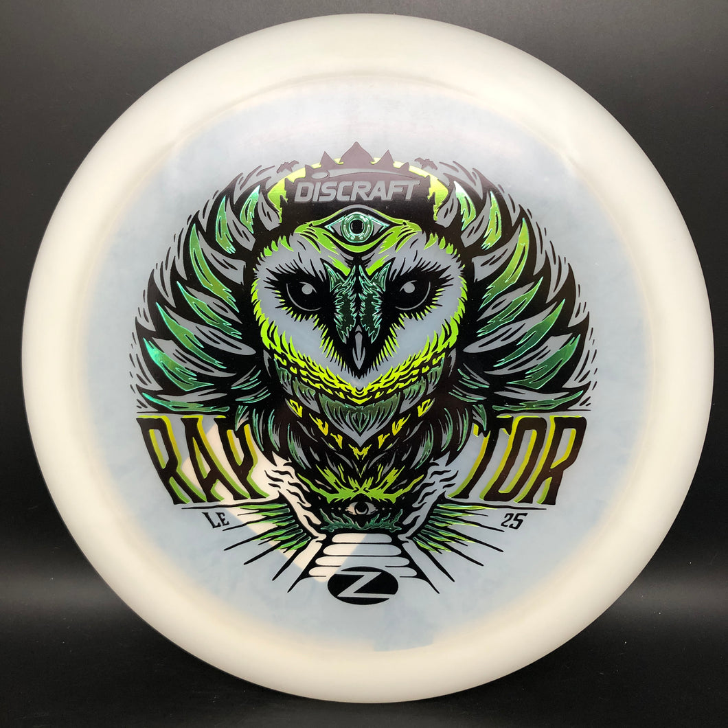 Discraft UV Z Raptor Trifoil Owl