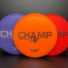 Load image into Gallery viewer, Climo Disc Golf Trophy Line Soft Champ stock
