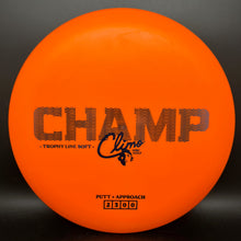 Load image into Gallery viewer, Climo Disc Golf Trophy Line Soft Champ stock
