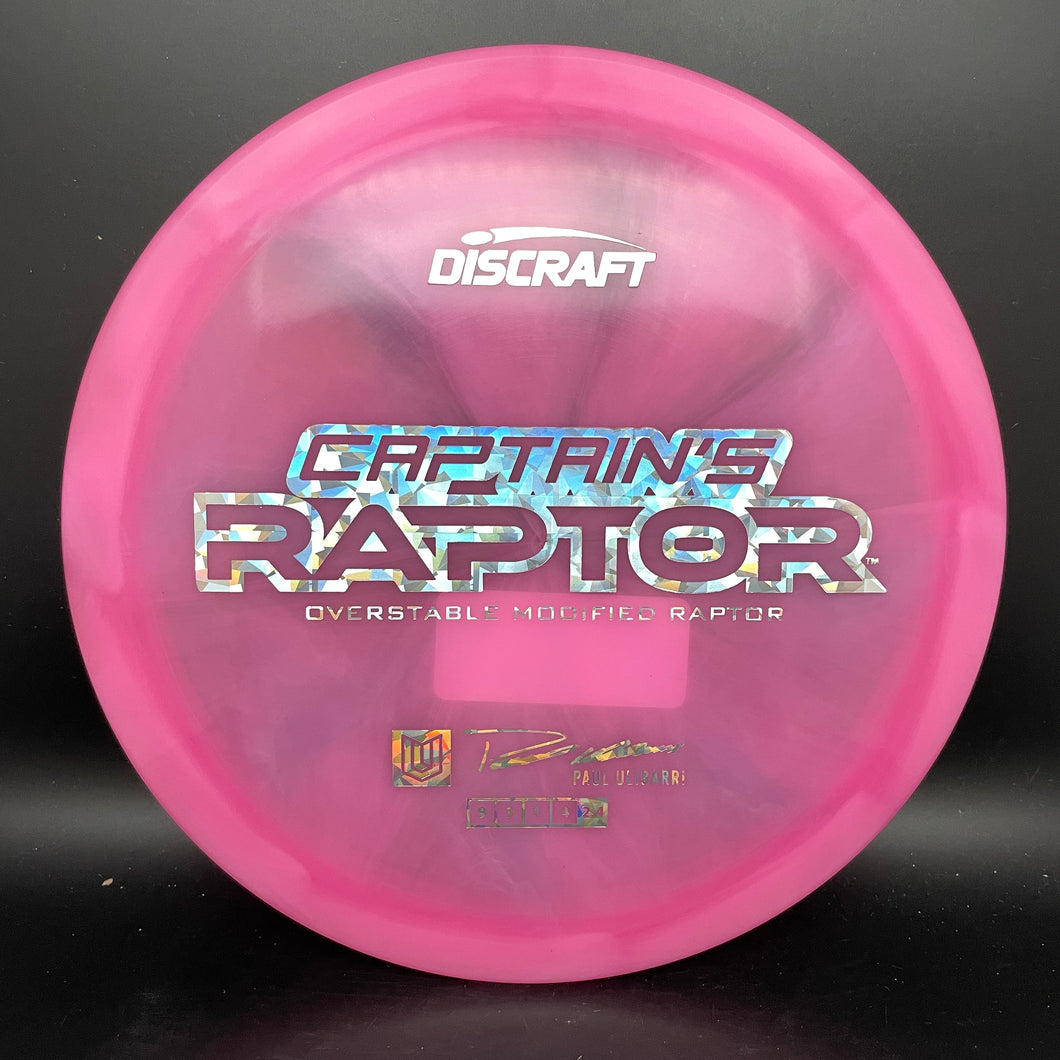 Discraft 2025 Z Swirl Captain's Raptor