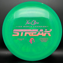 Load image into Gallery viewer, Climo Disc Golf Signature Line Streak stock
