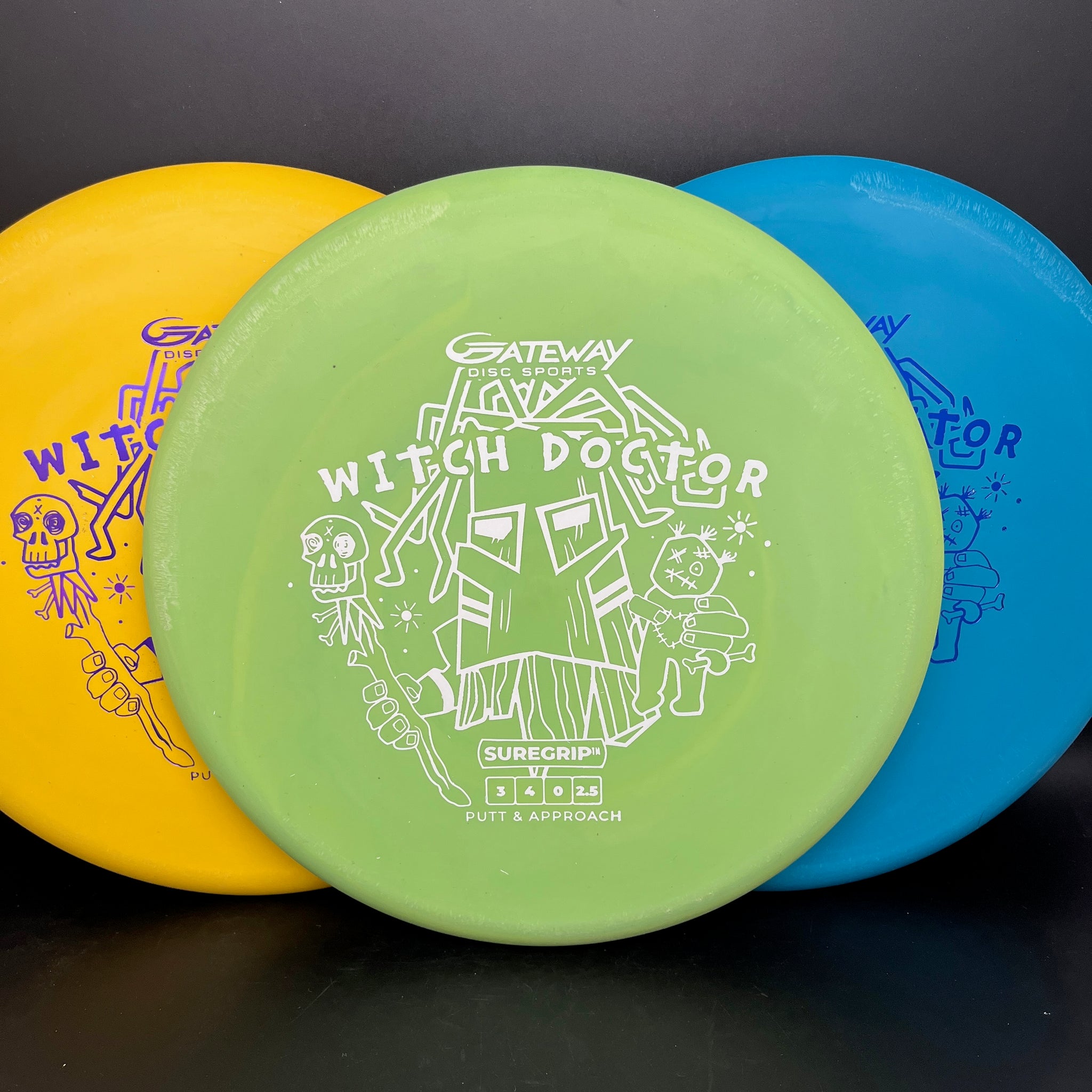 Gateway SureGrip Witch Doctor - SSS 3S – Maverick Disc Golf Gateway SureGrip Witch Doctor - SSS 3S – Maverick Disc Golf