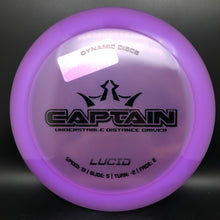 Load image into Gallery viewer, Dynamic Discs Lucid Captain - stock
