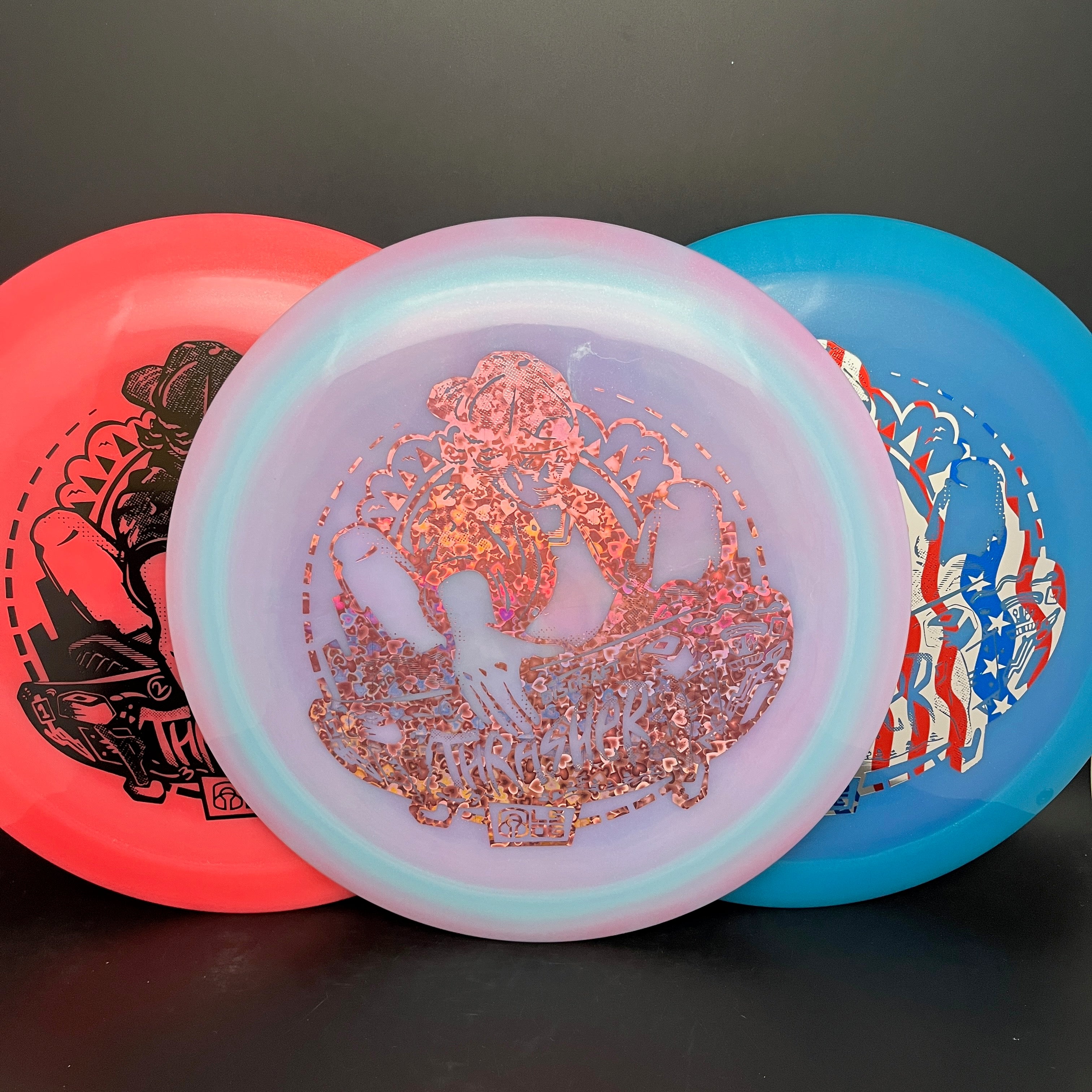 Discraft ESP ColorShift Swirl Thrasher skateboard – Maverick Disc Golf