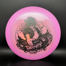 Load image into Gallery viewer, Discraft ESP ColorShift Swirl Thrasher skateboard
