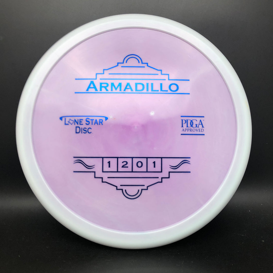 Lone Star Alpha Armadillo - Amarillo stamp