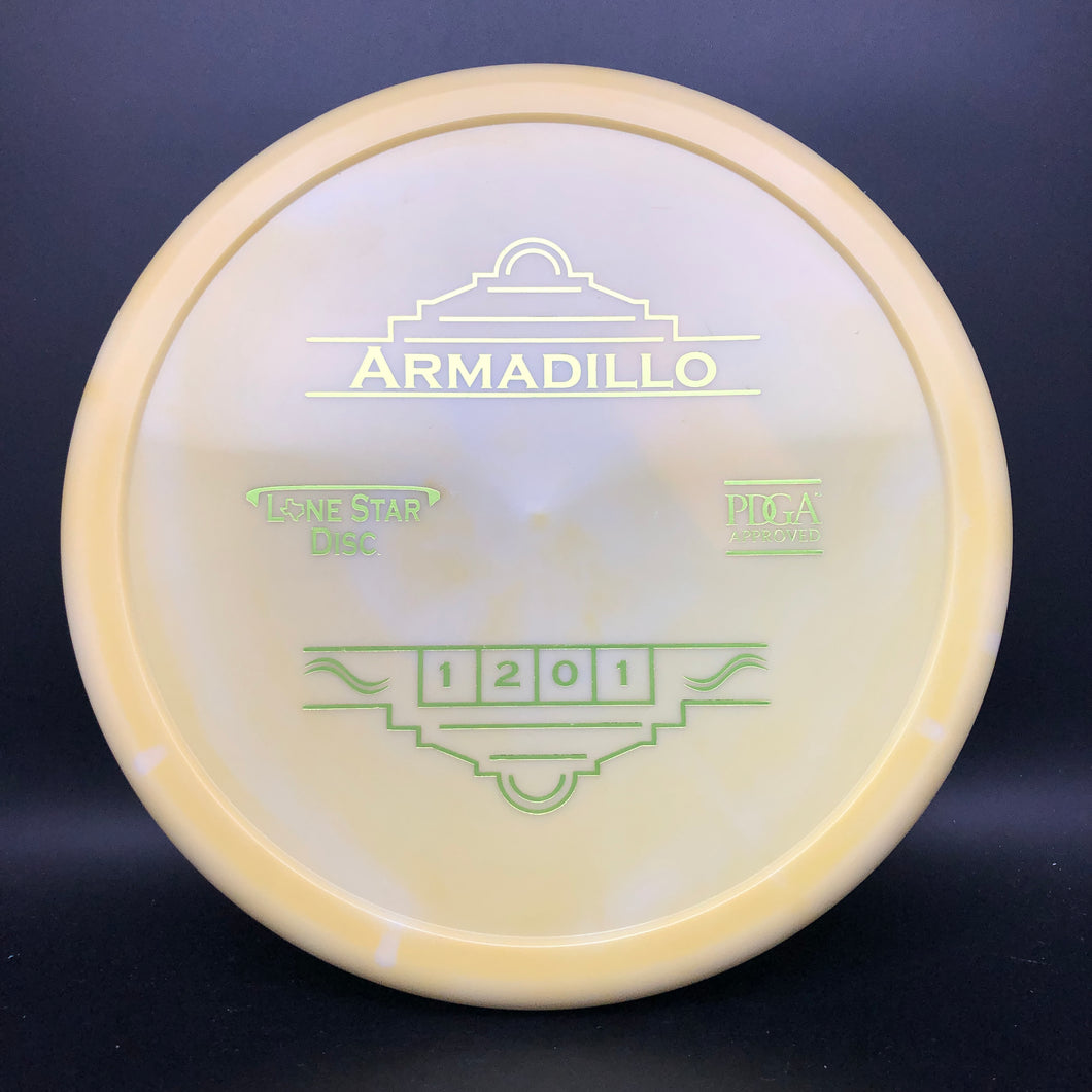 Lone Star Alpha Armadillo - Amarillo stamp