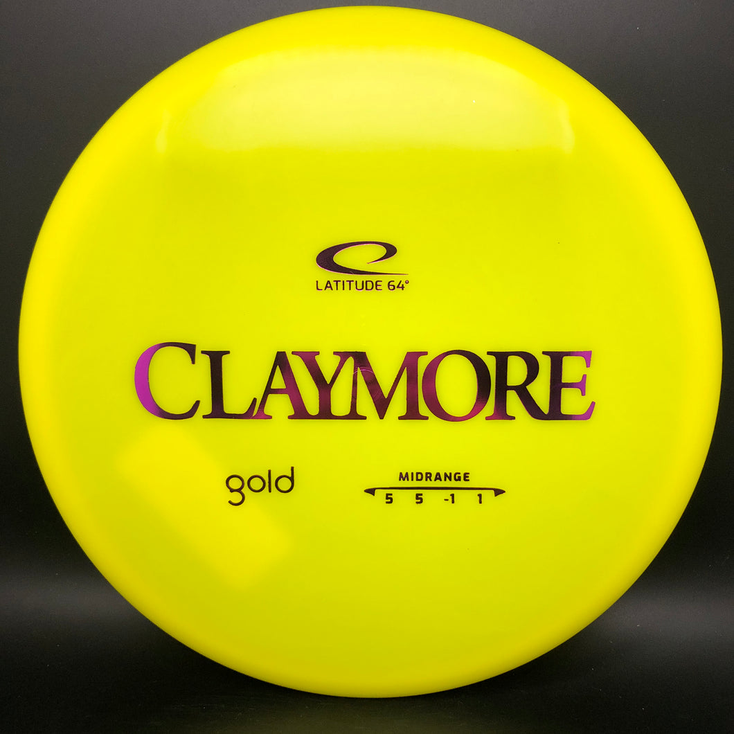 Latitude 64 Gold Claymore - Stock Stamp