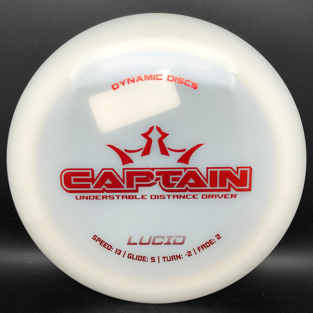Dynamic Discs Lucid Captain - stock