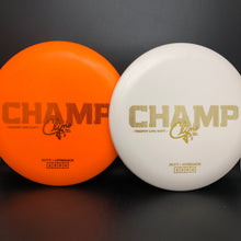 Load image into Gallery viewer, Climo Disc Golf Trophy Line Soft Champ stock
