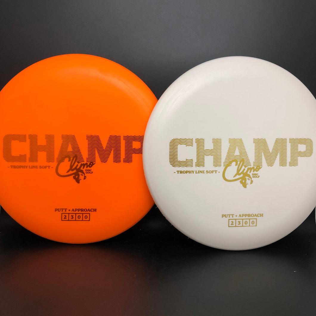 Climo Disc Golf Trophy Line Soft Champ stock