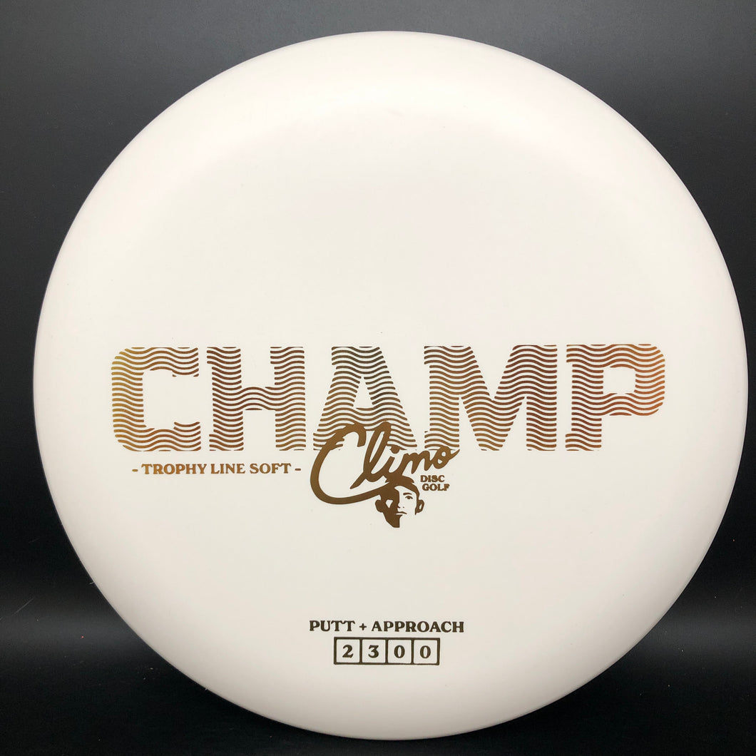 Climo Disc Golf Trophy Line Soft Champ stock