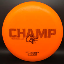 Load image into Gallery viewer, Climo Disc Golf Trophy Line Soft Champ stock
