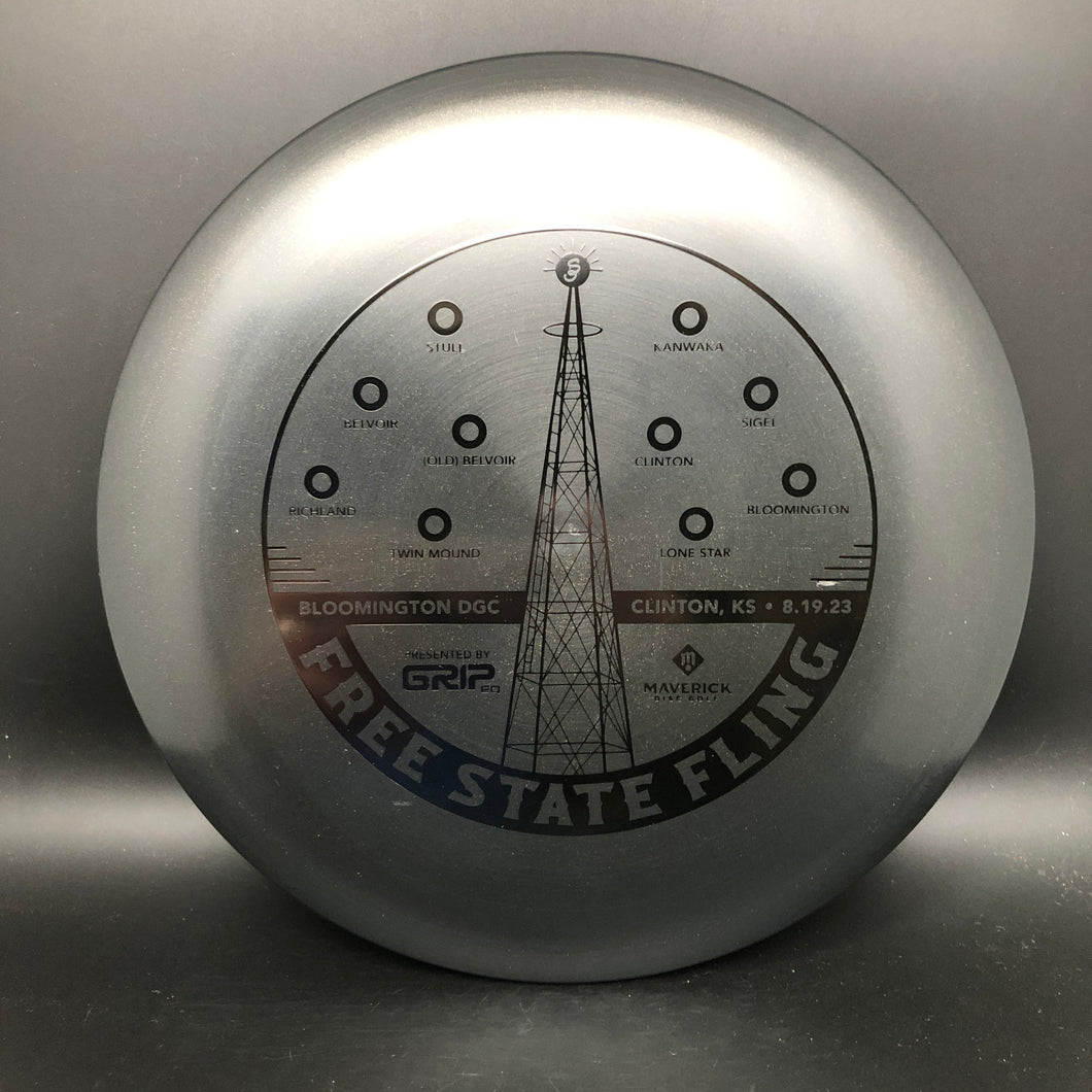 Discraft Glimmer Black Smoke ESP Buzzz - '23 FSF Tower