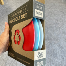 Load image into Gallery viewer, Trash Panda 100% Recycled Disc Golf Set
