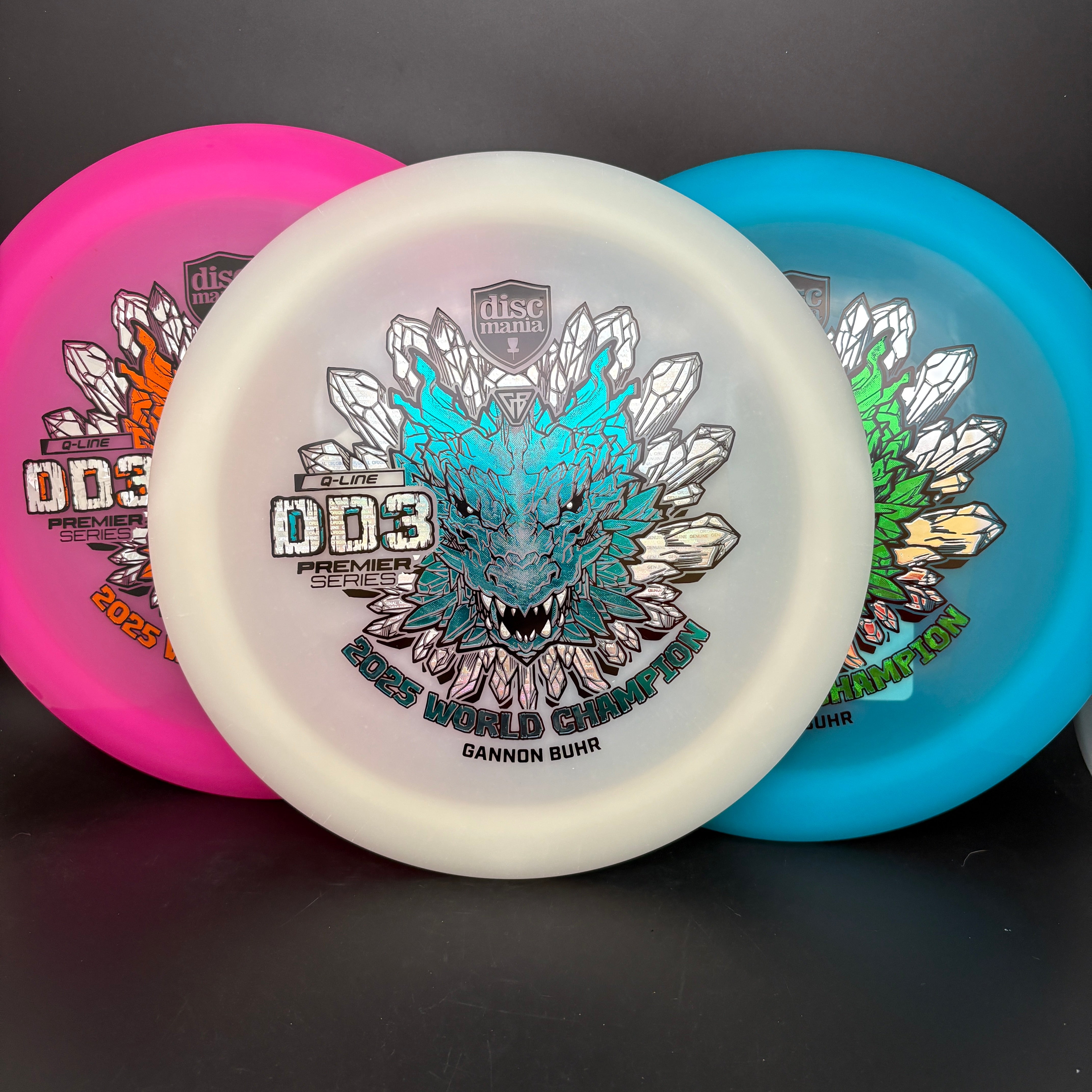 2025 dotto3 ドットスリー Discmania DD3 Q-Line Premier Series Gannon Buhr 2025 World