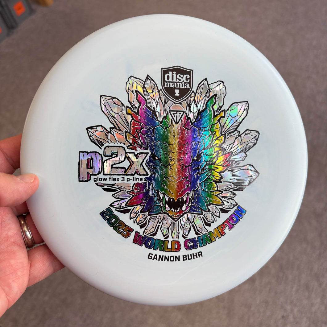 Discmania Glow Flex 3 P-Line P2x  BUHR 2025 Worlds