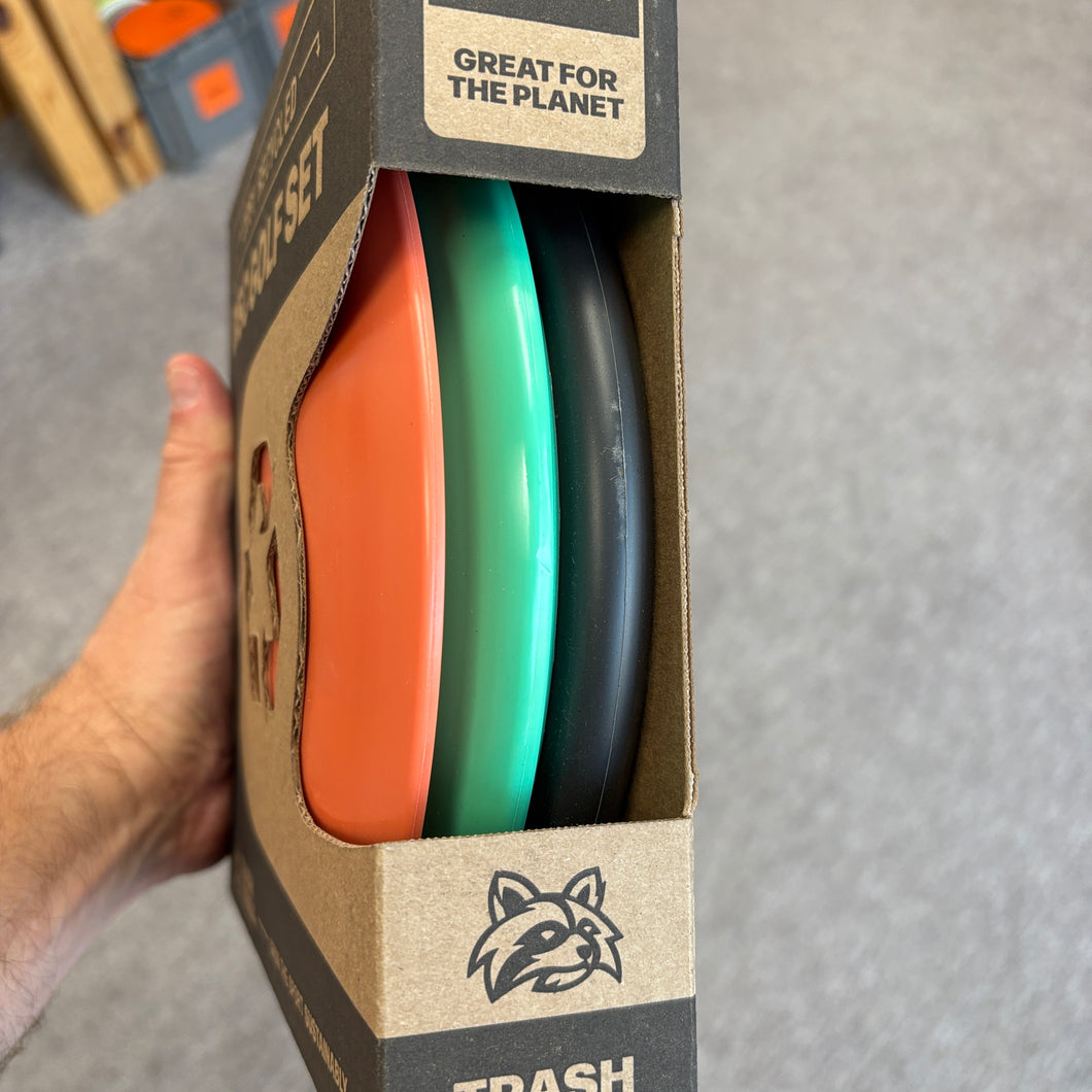 Trash Panda 100% Recycled Disc Golf Set