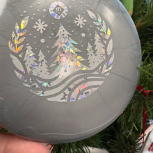 Load image into Gallery viewer, #62 Disc Golf Mini Marker Christmas Ornament Tree Stamp
